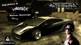 NFS MOST WANTED REMASTERED 2021 BLACKLIST 6 [MILESTONE EVENTS]