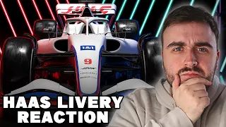 REACTION to Haas' 2022 F1 Livery!