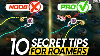 10 SECRET TIPS TO BE THE BEST ROAMER | MLBB ROAMER GUIDE 2024