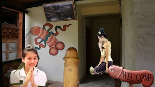 Phallus | Bhutan Tour | Penis Art | Ling | Monk | Temple ( हिंदी में)