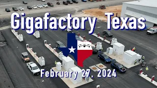 "Supercharger Preps"   Tesla Gigafactory Texas   2/27/2024  10:17Am