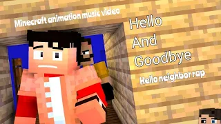 Hello neighbor rap By JT MUSIC, Remake by oxygen1um Minecraft animation music video На русском