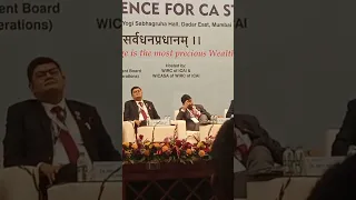 ICAI President in National conference Mumbai