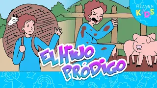 La Historia del Hijo Pródigo 🚶🏻‍♂️🐷✨| Biblia Para Niños 📖💡