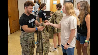 Cadet orientation is tailor-made for success