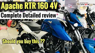 Tvs Apache RTR 160 4V Complete review | Should i buy ??