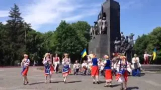 Traditional Ukrainian Dancing in Kharkiv - May 2014