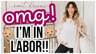 I’M IN LABOR!  Brianna K Birth Vlog