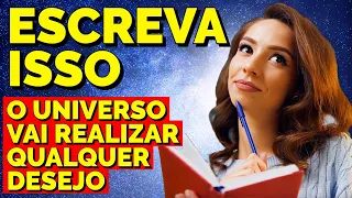 COMO ESCREVER UMA CARTA AO UNIVERSO PARA REALIZAR DESEJOS COM A LEI DA ATRAÇÃO?