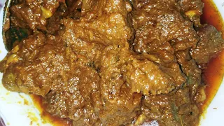 Buffalo meat curry recipe..eid special...easy in pressure cooker