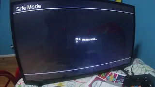 PlayStation safe mode problem the USB storage device is not connected (SU-41333-4)