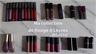 Ma collection de Rouge A Lèvres 💄 Matte