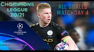 All Goalls Champions League 20/21 Matchday 4 HD