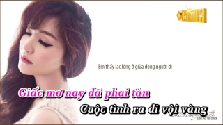 Phai Dấu Cuộc Tình  Bích Phương  karaoke HD