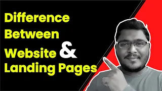 Difference Between Website & Landing Pages in Tamil by Digital Saravanan - YardStick Digital