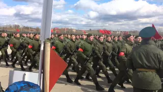 Репетиция Парада Победы в Алабино