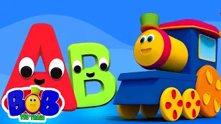 بوب قطار الأبجدية مغامرة | تعليمي الفيديو | Bob Train Alphabet Adventure | Learn Alphabets