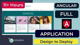 Angular Application From Scratch - Angular Project Blog App For Your Portfolio