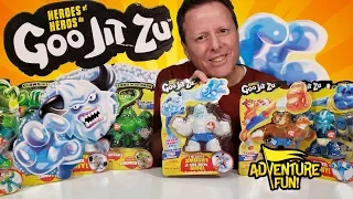 15 Heroes of Goo Jit Zu Including the Ultra Rare "Frostbite" Adventure Fun Toy review by Dad!