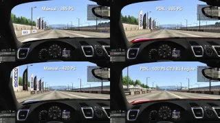 Porsche Cayman GT4 Acceleration: Manual vs PDK vs Tuned vs GT3RS engine in Assetto Corsa