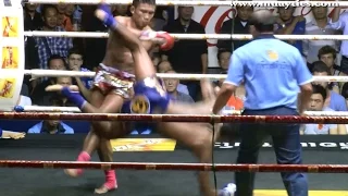 Muay Thai Fight - Superbank vs Muangthai, Rajadamnern Stadium Bangkok - 8th January 2015