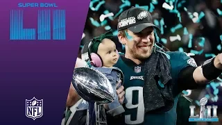 Eagles Trophy Presentation & MVP Ceremony! | Eagles vs. Patriots | Super Bowl LII Postgame