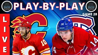 NHL GAME PLAY BY PLAY FLAMES VS CANADIENS