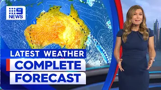 Australia Weather Update: High chance of showers for parts of the country | 9 News Australia