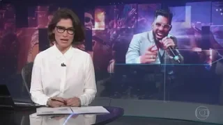 MORRE CANTOR GABRIEL DINIZ DA MÚSICA JENIFER (Jornal Nacional) 27/05/2019