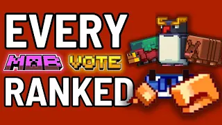 Ranking EVERY Mob Vote in Minecraft