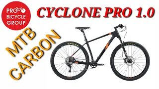 MTB CARBON "CYCLONE PRO 1.0"