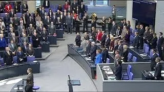 Emotionale Gedenkfeier zum Mauerfall im Bundestag