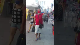 Robinho Santos na Rua depois da feira ás proveitando e exercitando muito show