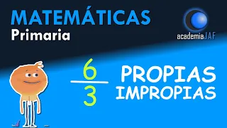 Fracciones propias e impropias