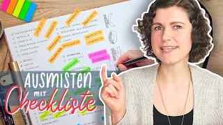 In 4 Wochen Ausmisten mit MARIE KONDO im Bullet Journal? 🧹