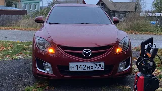 Mazda 6 GH тематический блог + доработки -Установка контурной подсветки салона Ремонт рулевой рейки