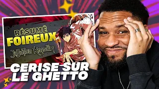 Je RÉAGIS au RÉSUMÉ FOIREUX : Jujutsu Kaisen 0 de CrazyBomb World