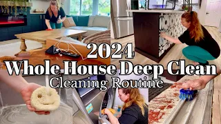 Whole House Deep Clean With Me Cleaning Video Motivational Routine