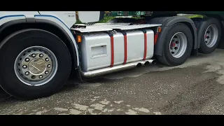 scania R 560 V8 /sound / open pipe