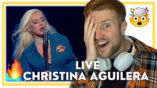 *Reacción* CHRISTINA AGUILERA - Beautiful & Pero Me Acuerdo De Ti (LIVE)