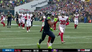 Tyler Lockett drops touchdown on perfect pass from Geno Smith