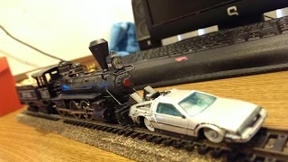 Back to the Future III Train models