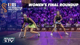 Squash: Gohar v El Hammamy - CIB PSA World Tour Finals 2020-21 - Final RoundUp