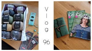 Vlog 96 Два новых процесса || Новая пряжа и инструменты || Листаем журналы The Knitter