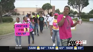 VIDEO: Walk calls for justice after deadly north Tulsa shooting