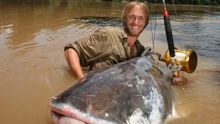 Giant catfish Mekong River ThaiLand - FISH MONSTER HUNTING