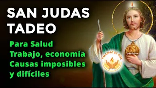 ORACION a SAN JUDAS TADEO 🙏 para el TRABAJO la SALUD y la ECONOMIA