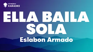 Eslabon Armado - Ella Baila Sola (Karaoke with Lyrics/Letra)