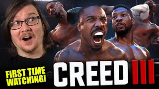 CREED 3 MOVIE REACTION | First Time Watching | Review
