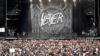 SLAYER DRUM CAM FOOTAGE, ALTER OF SACRIFICE/JESUS SAVES - SOUNDWAVE FESTIVAL '13